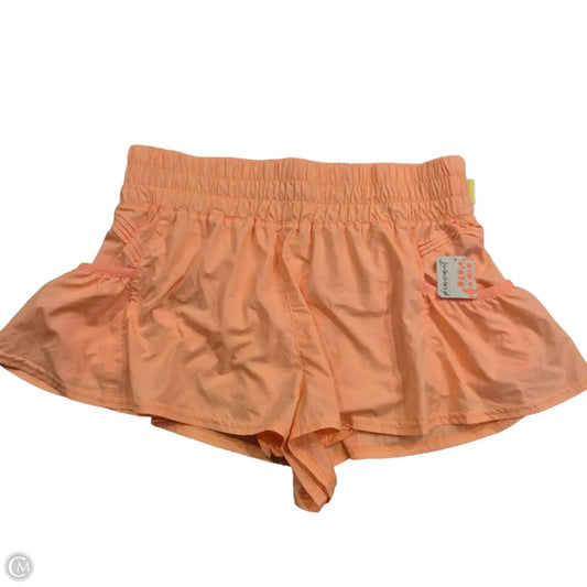 Athletic Shorts By Free People In Orange, Size: L