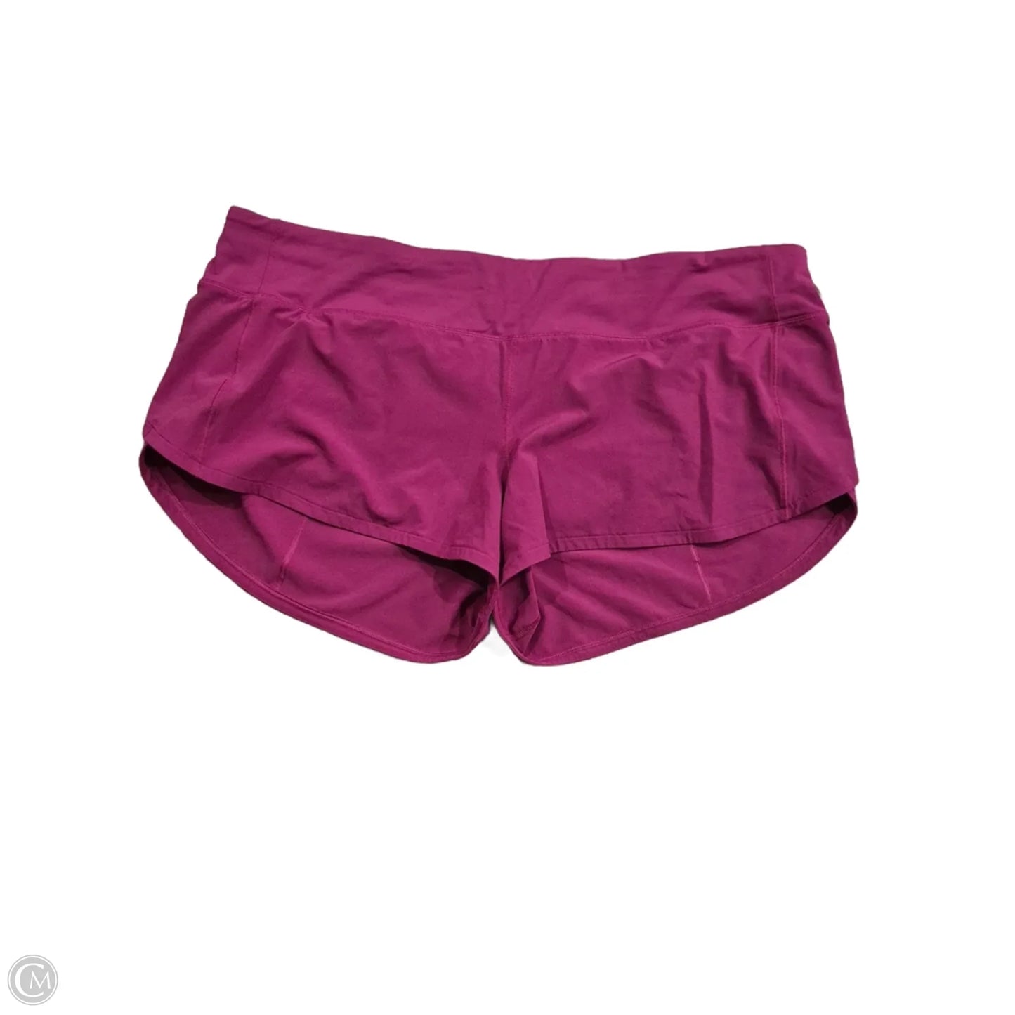 Athletic Shorts By Lululemon In Purple, Size: 12
