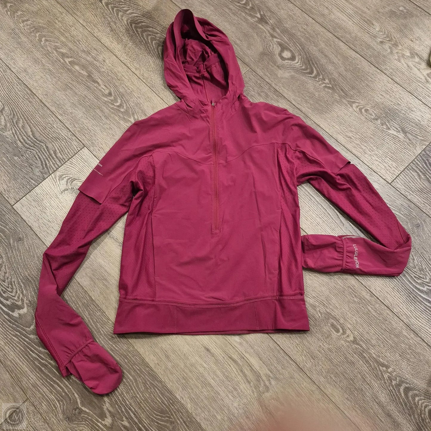 Athletic Jacket By Lululemon In Purple, Size: 8