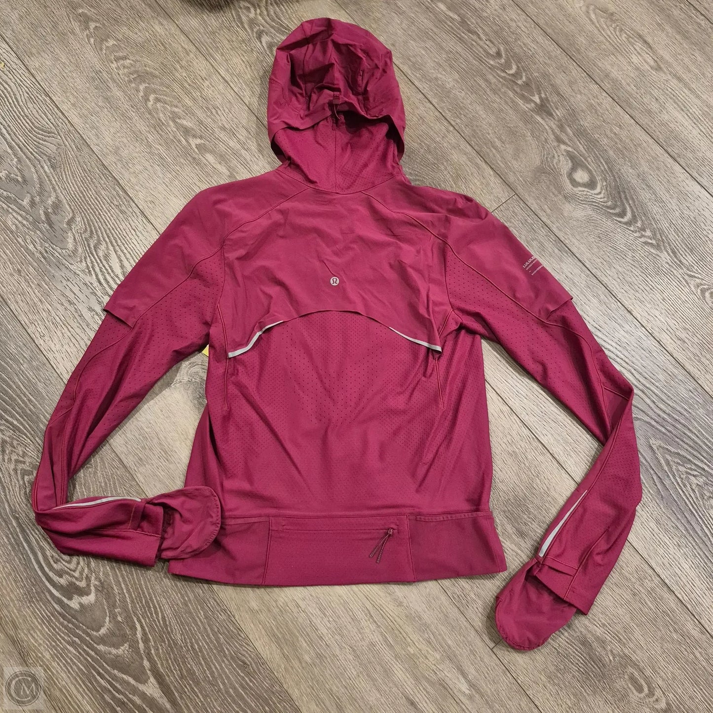 Athletic Jacket By Lululemon In Purple, Size: 8