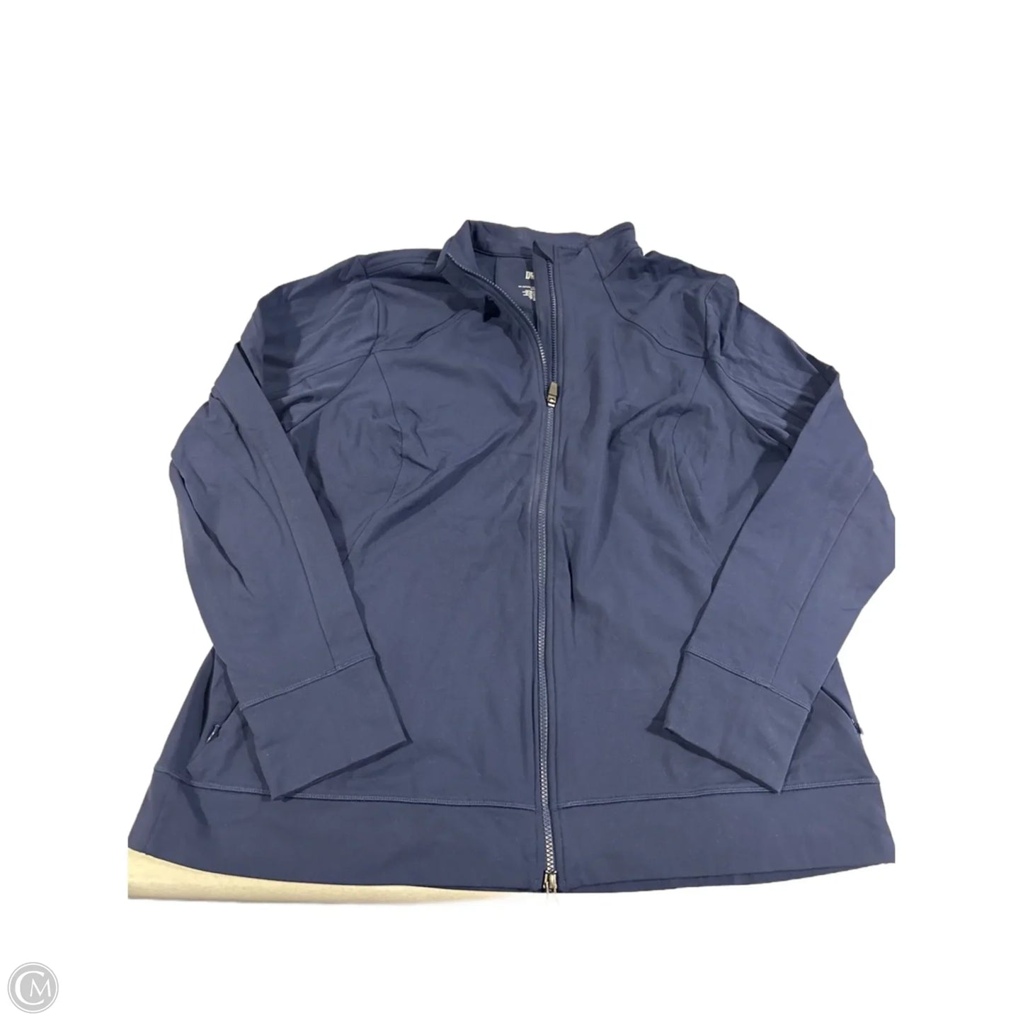 Athletic Jacket By Duluth Trading In Blue, Size: 2x