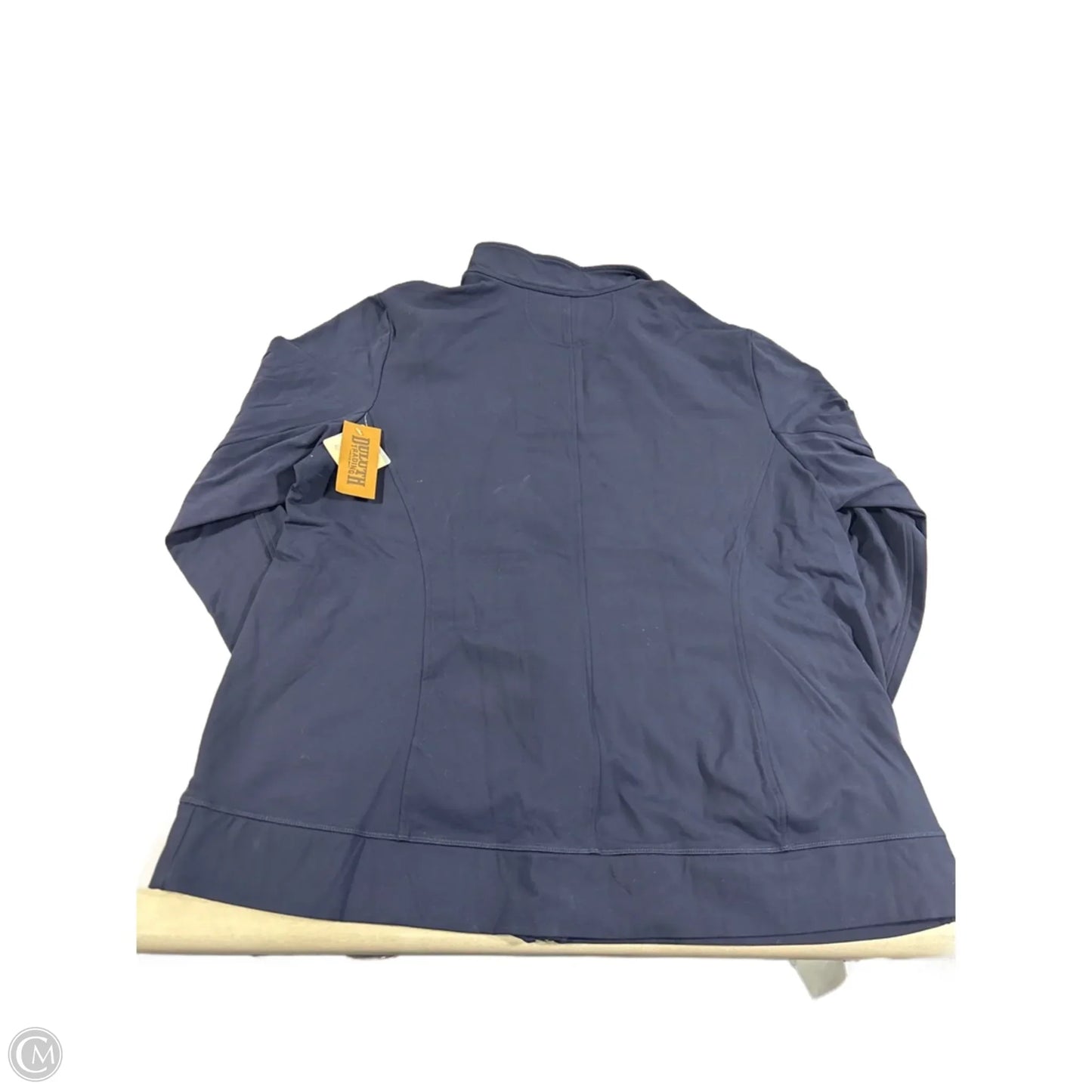 Athletic Jacket By Duluth Trading In Blue, Size: 2x