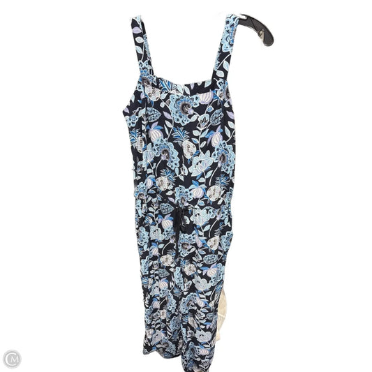Jumpsuit By Loft In Blue, Size: L