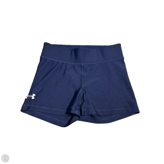 Athletic Shorts By Under Armour In Navy, Size: S