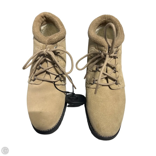 Boots Ankle Flats By Sporto In Tan, Size: 8.5
