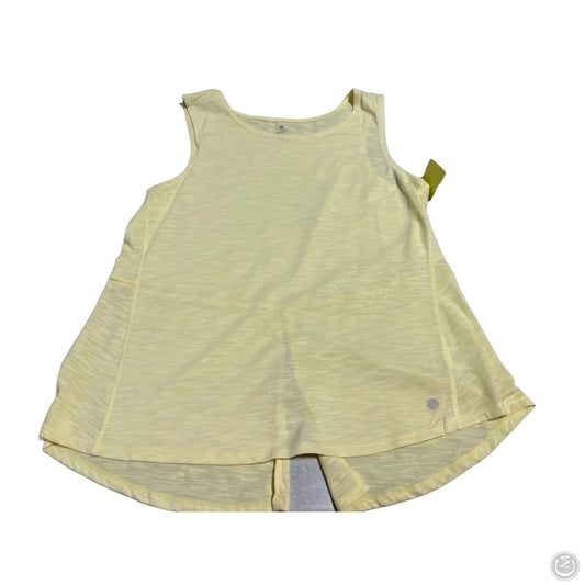 Tank Top By Apana In Yellow, Size: L