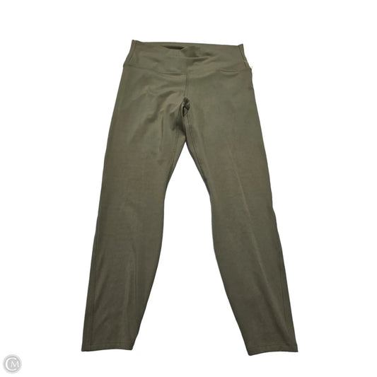 Athletic Leggings By All In Motion In Green, Size: Xl