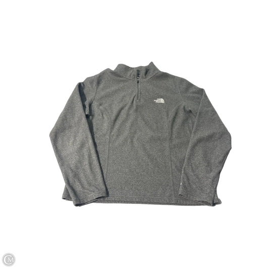 Athletic Jacket By The North Face In Grey, Size: M