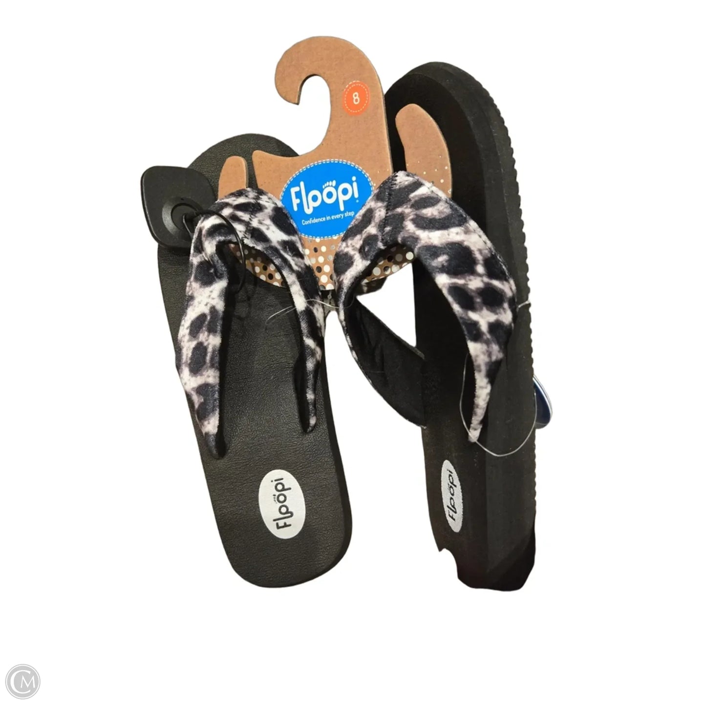 Sandals Flats By Cmc In Black, Size: 8