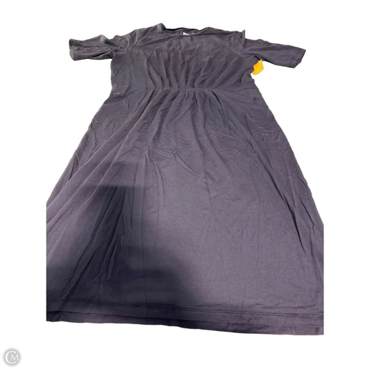 Dress Casual Midi By Vero Moda In Navy, Size: Xl