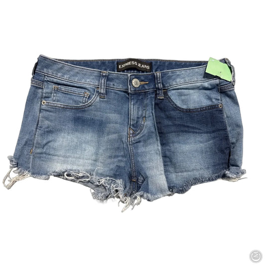 Shorts By Express In Blue Denim, Size: 6