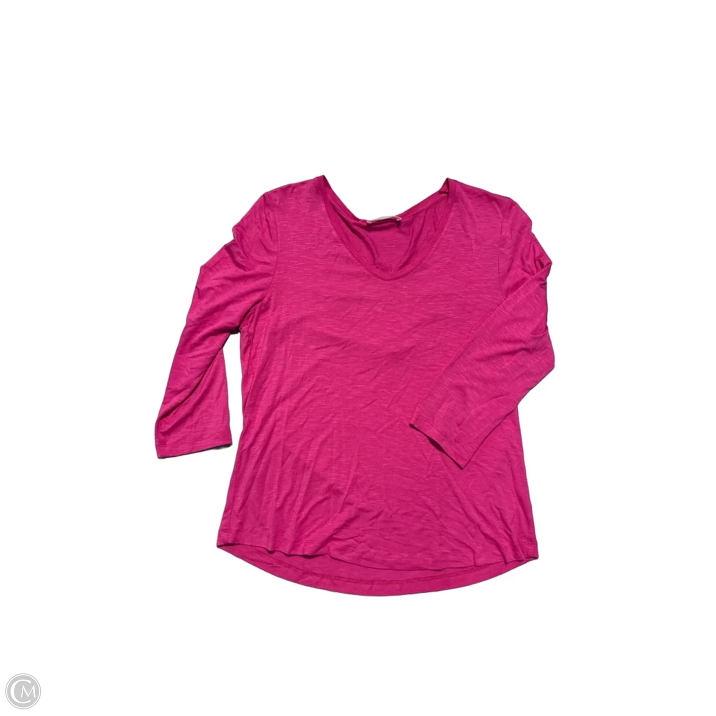 Top Long Sleeve By Kettlewell In Pink, Size: M