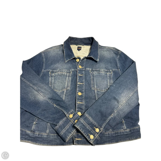 Jacket Denim By Jag In Blue Denim, Size: 3x