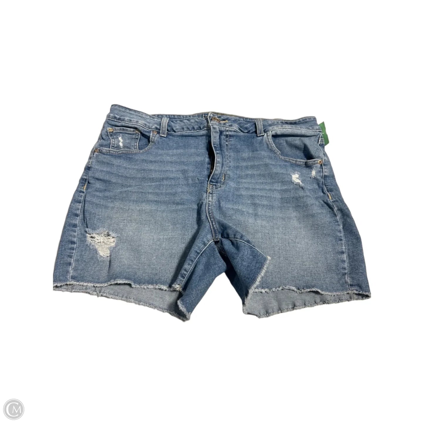 Shorts By Maurices In Blue Denim, Size: 16