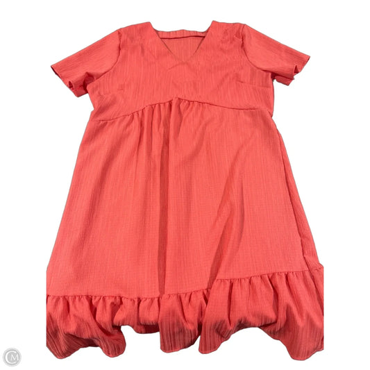 Dress Casual Short By Cmc In Coral, Size: M