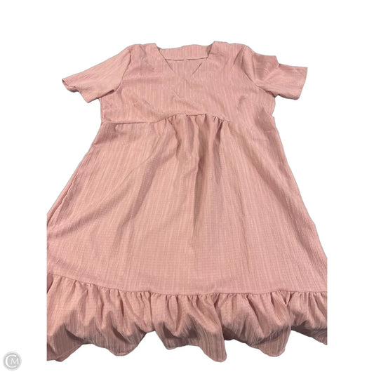 Dress Casual Short By Cmc In Pink, Size: M