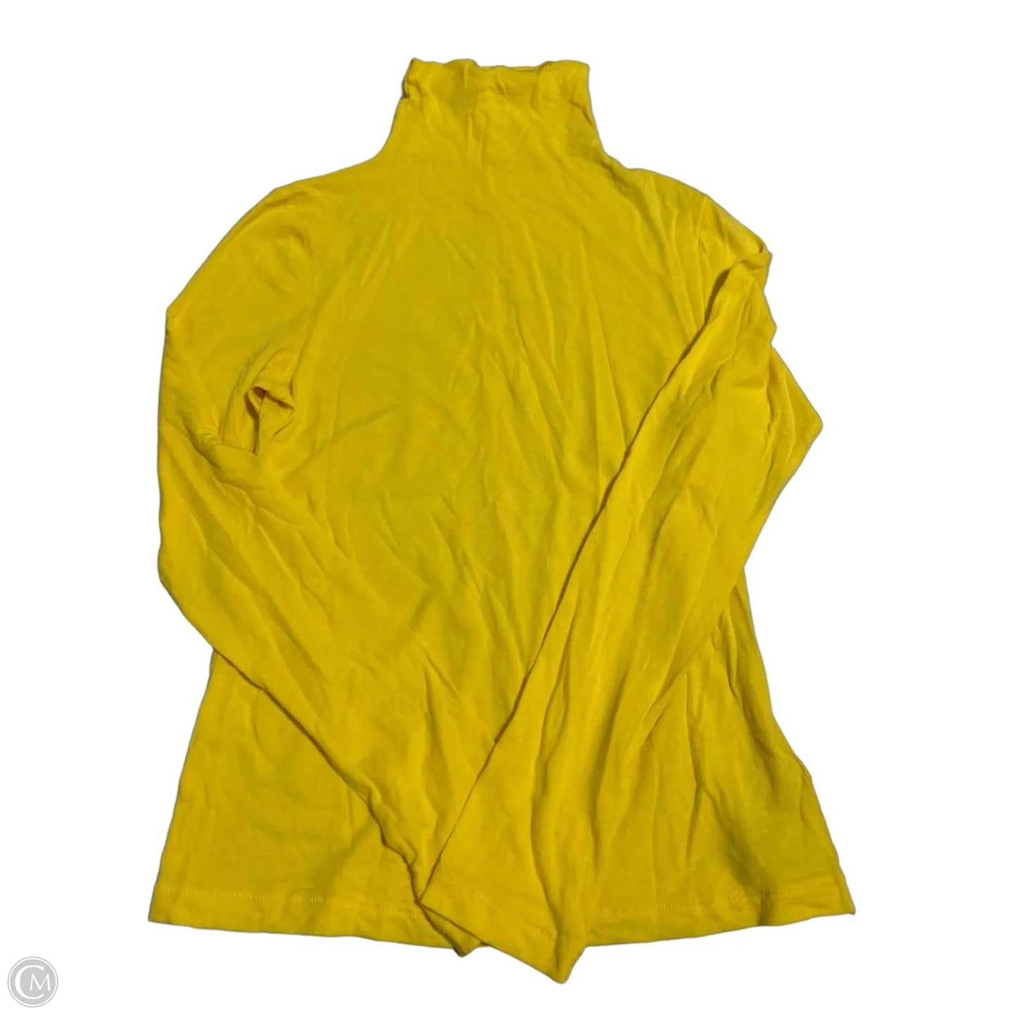 Top Long Sleeve By Gap In Yellow, Size: S