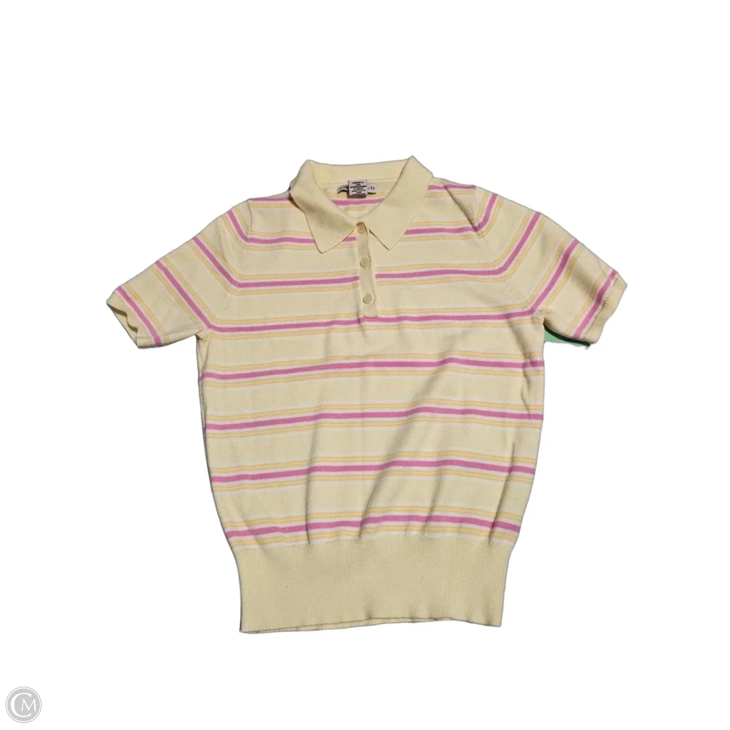 Top Short Sleeve By Sincerely Jules In Yellow, Size: S