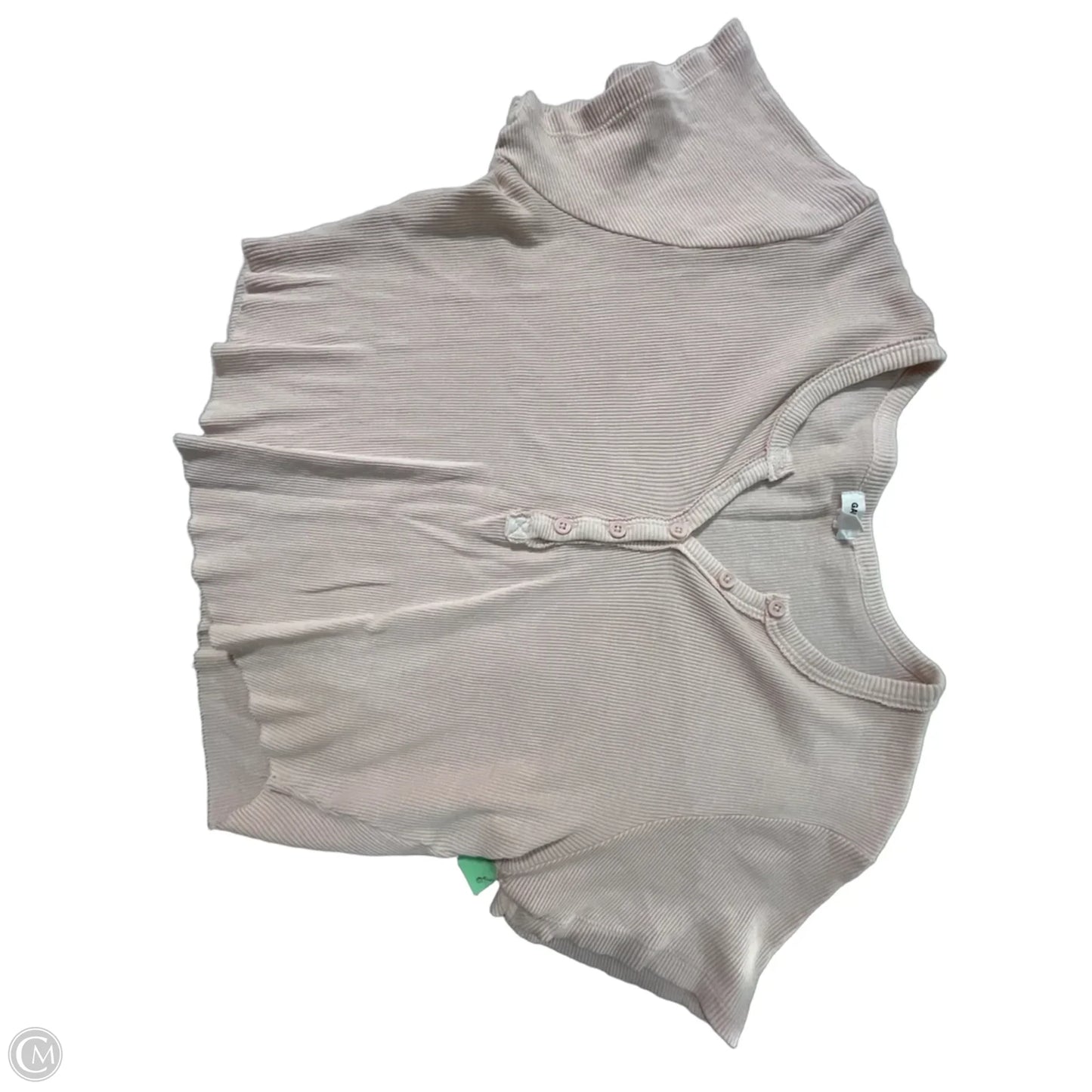 Top Short Sleeve By Garage In Pink, Size: L