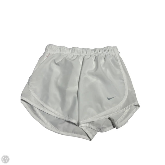 Athletic Shorts By Nike In White, Size: S