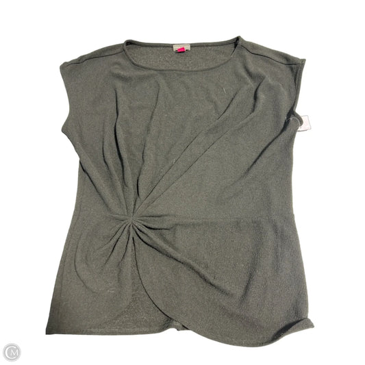 Top Short Sleeve By Vince Camuto In Black, Size: M