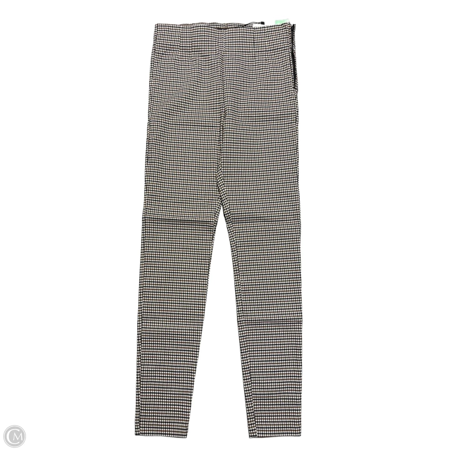 Pants Chinos & Khakis By Zara In Plaid Pattern, Size: M