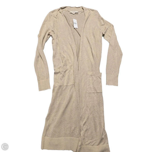 Cardigan By Loft In Tan, Size: Xs