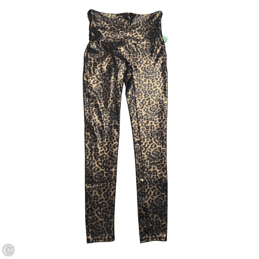 Athletic Leggings By Spanx In Animal Print, Size: M