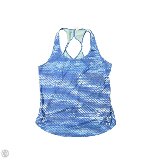 Athletic Tank Top By Under Armour In Blue, Size: Xl