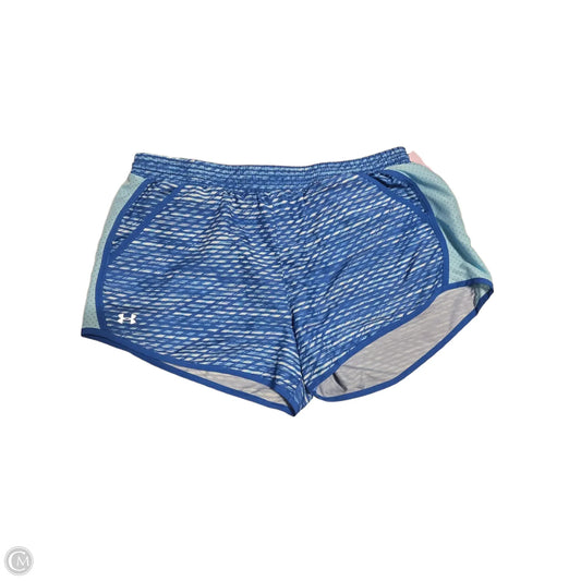 Athletic Shorts By Under Armour In Blue, Size: Xl