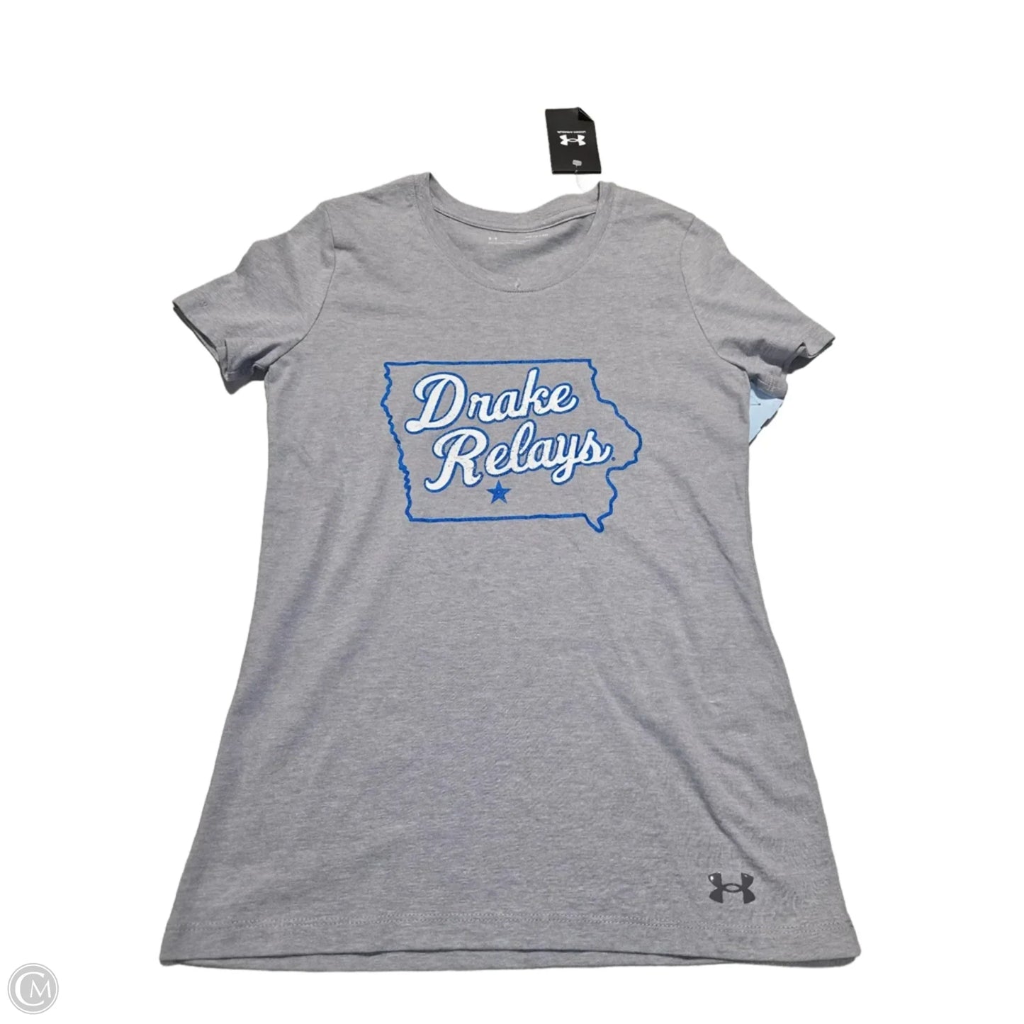 Top Short Sleeve Basic By Under Armour In Grey, Size: S