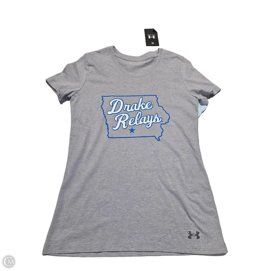 Top Short Sleeve Basic By Under Armour In Grey, Size: S