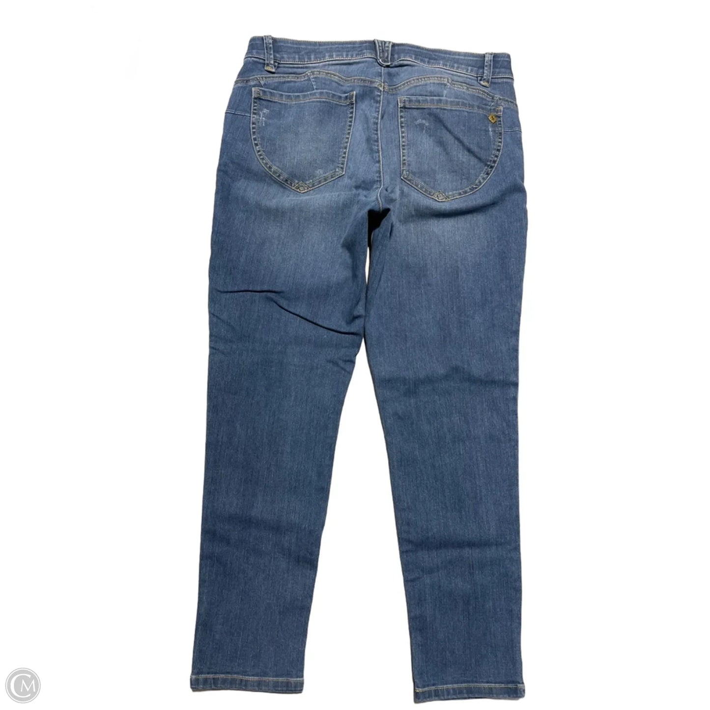 Jeans Cropped By Democracy In Blue Denim, Size: 12