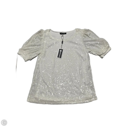Top Short Sleeve By Cable And Gauge In White, Size: Xs
