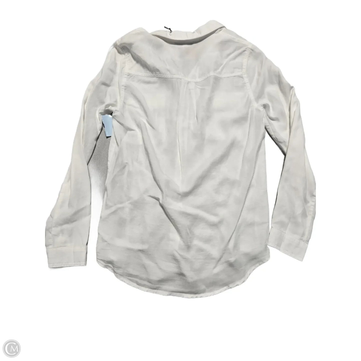 Top Long Sleeve By Love Tree In White, Size: S