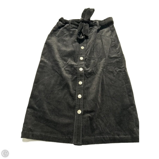 Skirt Midi By Love Tree In Black, Size: L
