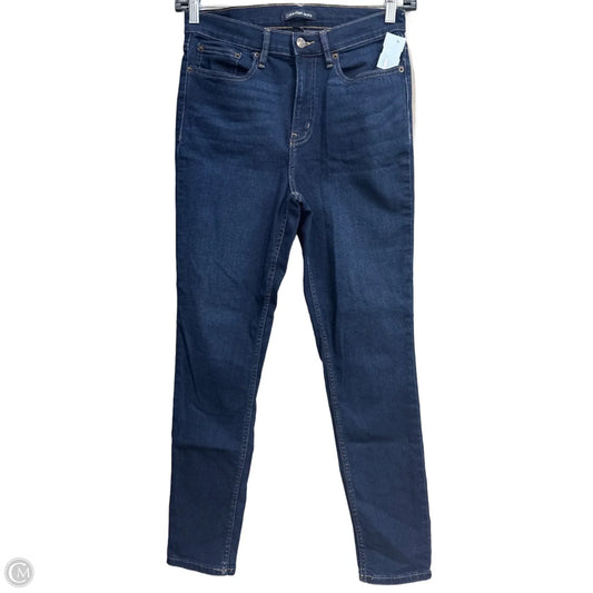Jeans Skinny By Calvin Klein In Blue Denim, Size: 10