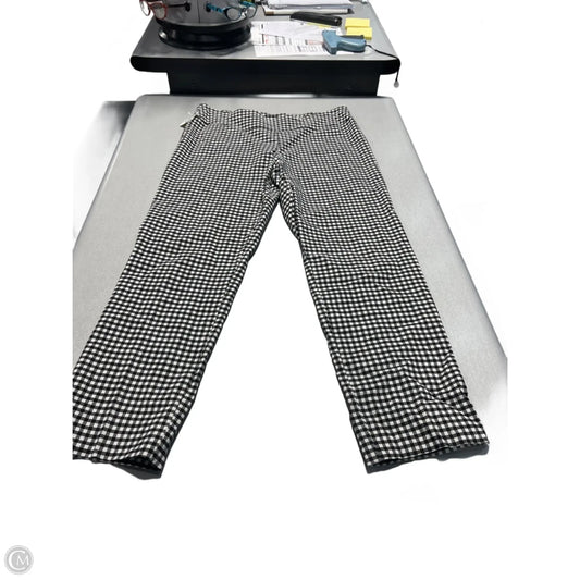 Pants Dress By Zac And Rachel In Black & White, Size: 16