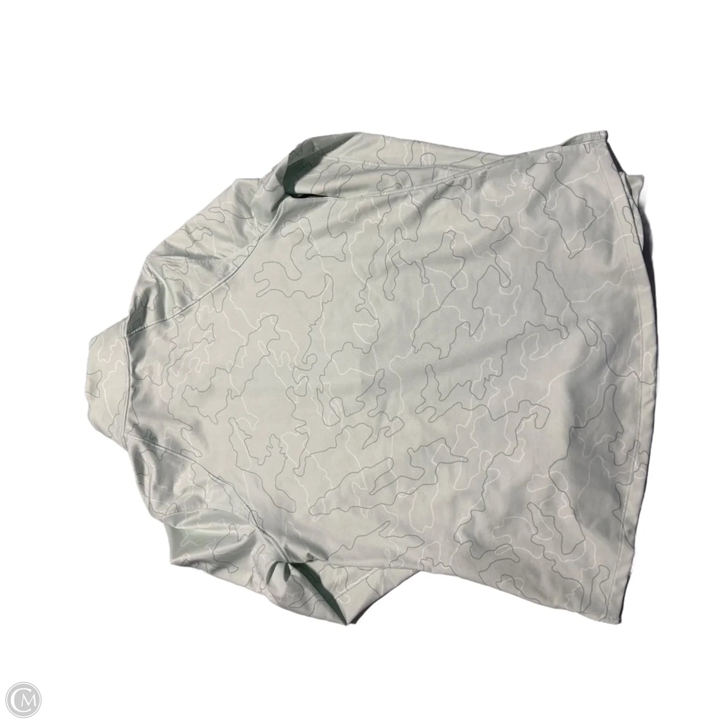 Athletic Jacket By Under Armour In Green, Size: L