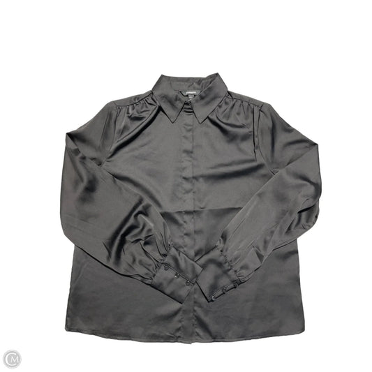 Top Long Sleeve By Express In Black, Size: M