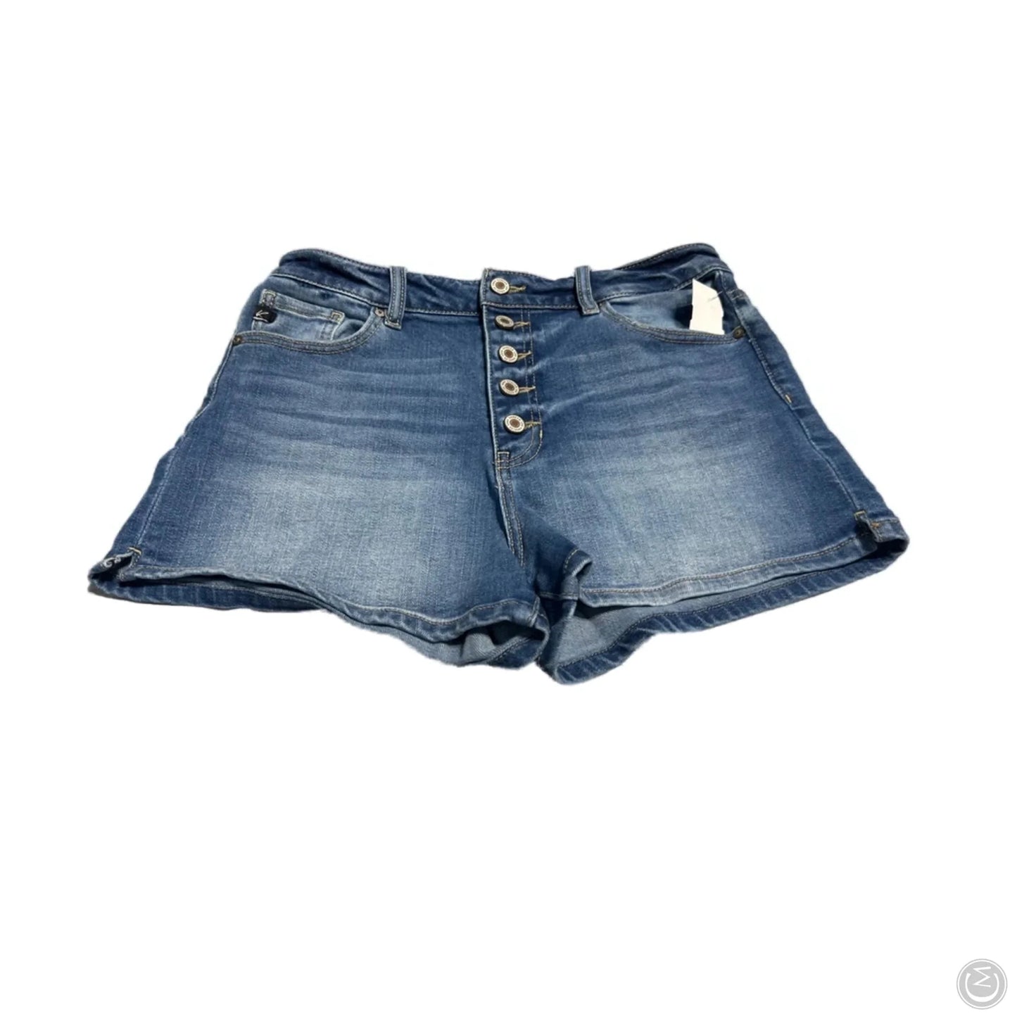 Shorts By Kancan In Blue Denim, Size: L
