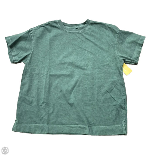 Top Short Sleeve By Old Navy In Green, Size: S