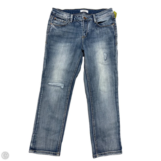 Jeans Straight By Kensie In Blue Denim, Size: 6