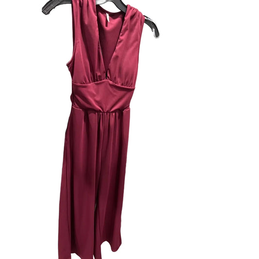 Jumpsuit By Halara In Maroon, Size: L