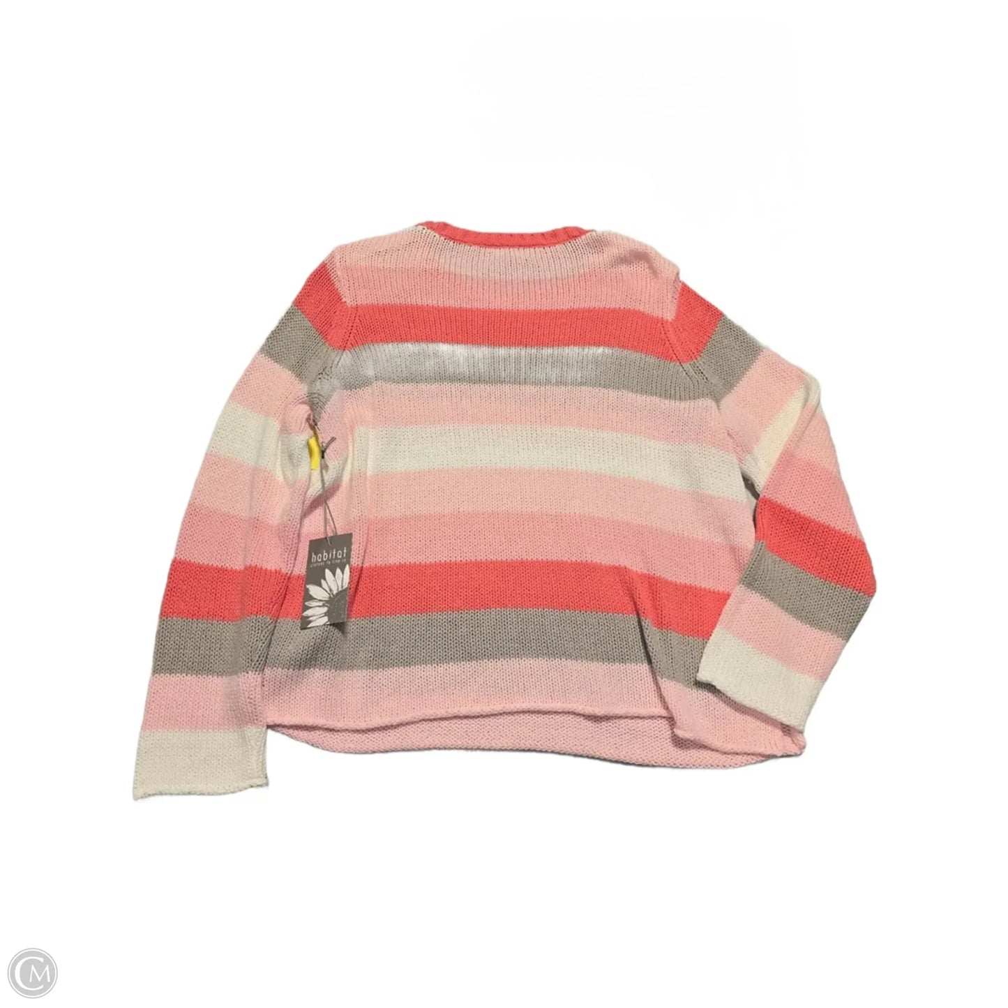 Sweater By Habitat In Striped Pattern, Size: M