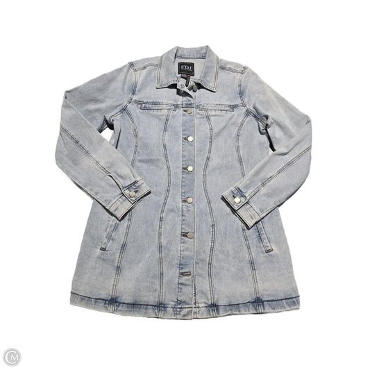 Jacket Denim By French Dressing In Blue Denim, Size: M