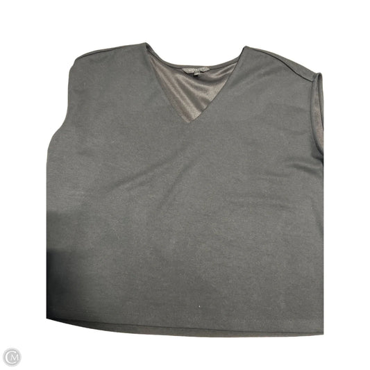 Top Sleeveless By Liverpool In Black, Size: L