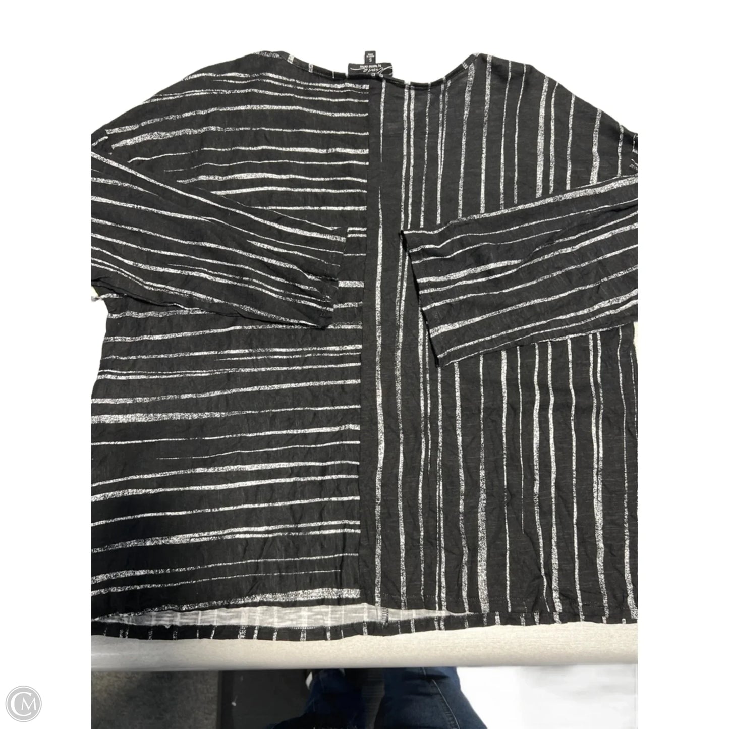 Top Long Sleeve By Habitat In Black, Size: S