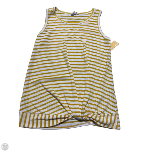 Tank Top By Cmf In Yellow, Size: S