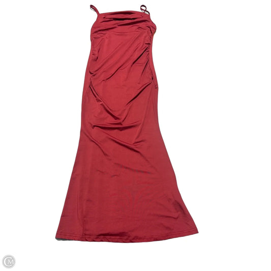 Dress Casual Maxi By Shein In Red, Size: S